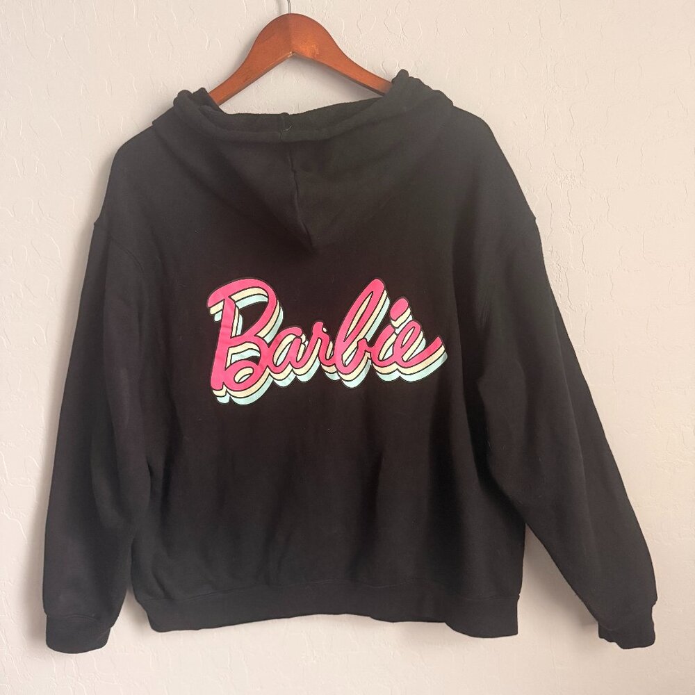 Black Retro Barbie Hoodie